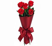 Букет 5 Красных роз Эдлесс Лав в Курджиново