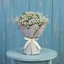 Букет цветов из:  Гипсофила в Курджиново