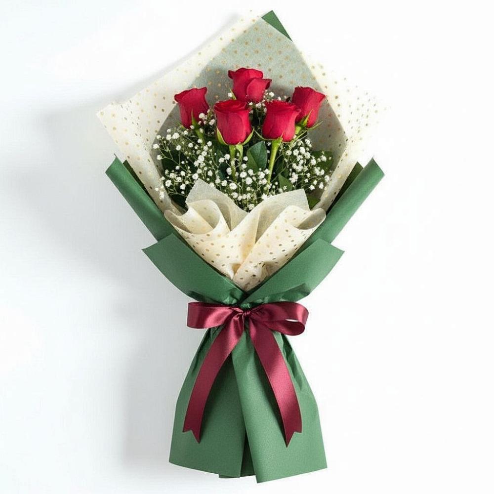 Букет цветов из: Розы в Курджиново