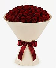 Букет 101 Бордовая роза Блэк Бакарра #REPLACE_PRED# Курджиново