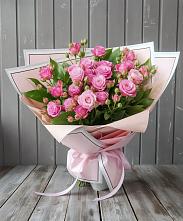 Букет Розовый кустик #REPLACE_PRED# Курджиново