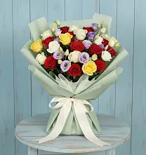 Букет цветов из:  Розы в Курджиново