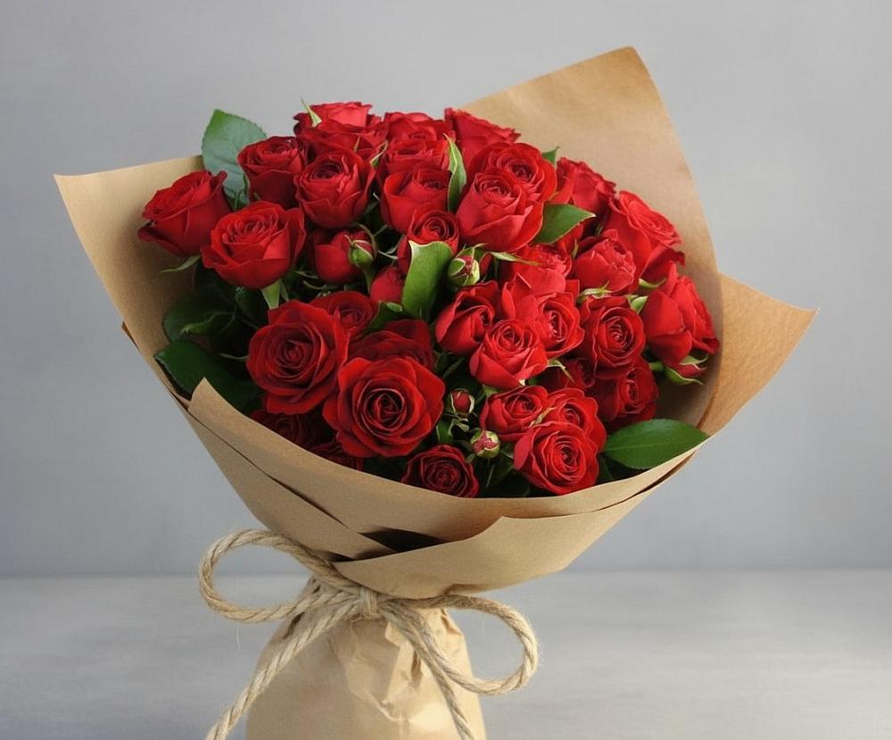 Букет Любовный роман в Курджиново