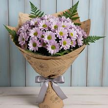 Букет цветов из:  Хризантемы в Курджиново
