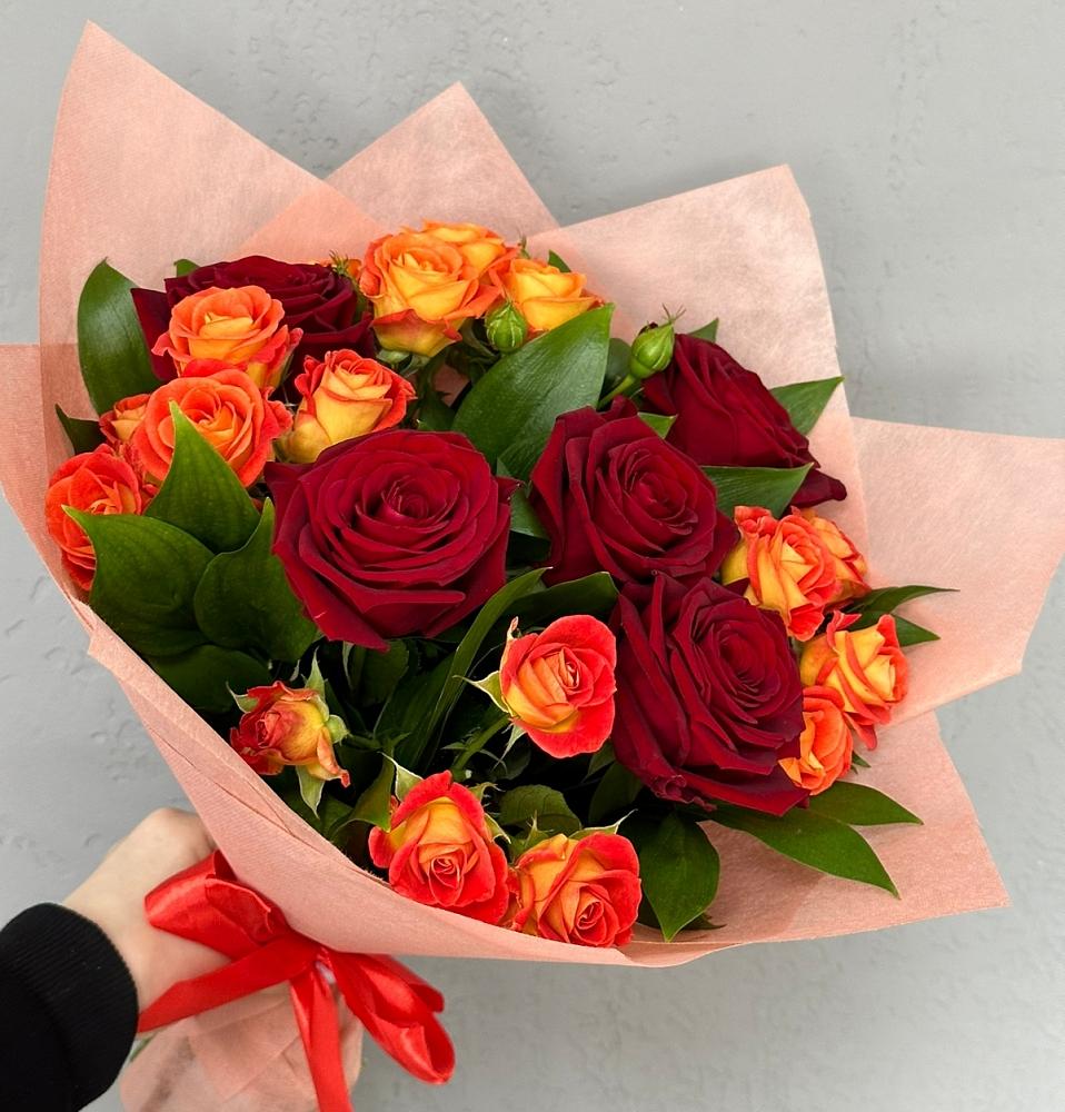 Букет Любовь и восторг в Курджиново