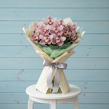 Букет цветов из:  Орхидеи и Розы в Курджиново
