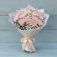 Букет цветов из:  Гвоздики в Курджиново