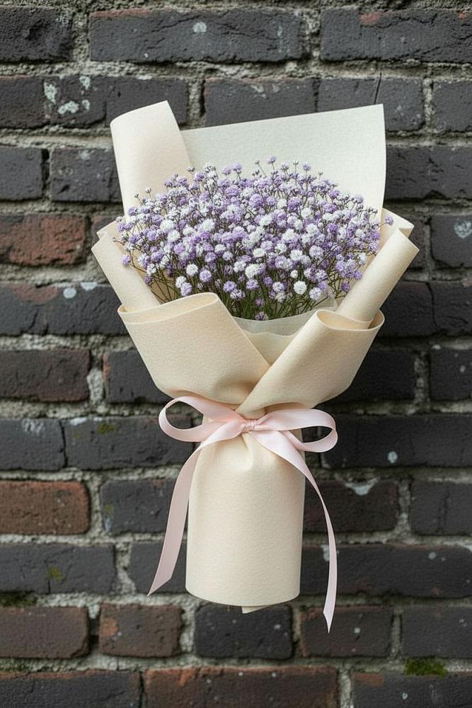 Букет цветов из: Гипсофила в Курджиново