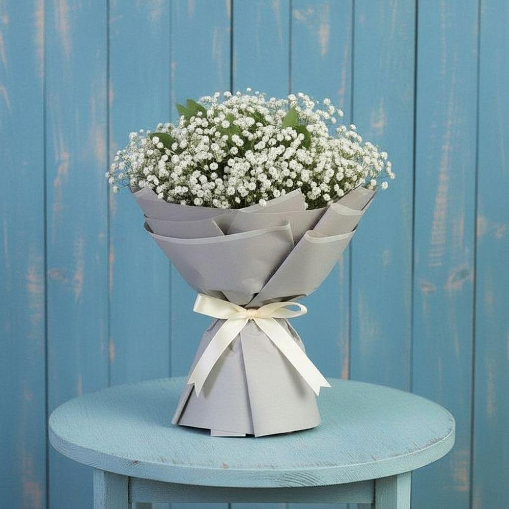 Букет цветов из: Гипсофила в Курджиново