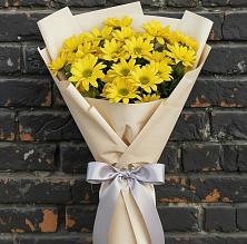 Букет цветов из:  Хризантемы в Курджиново