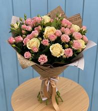 Букет цветов из:  Розы в Курджиново