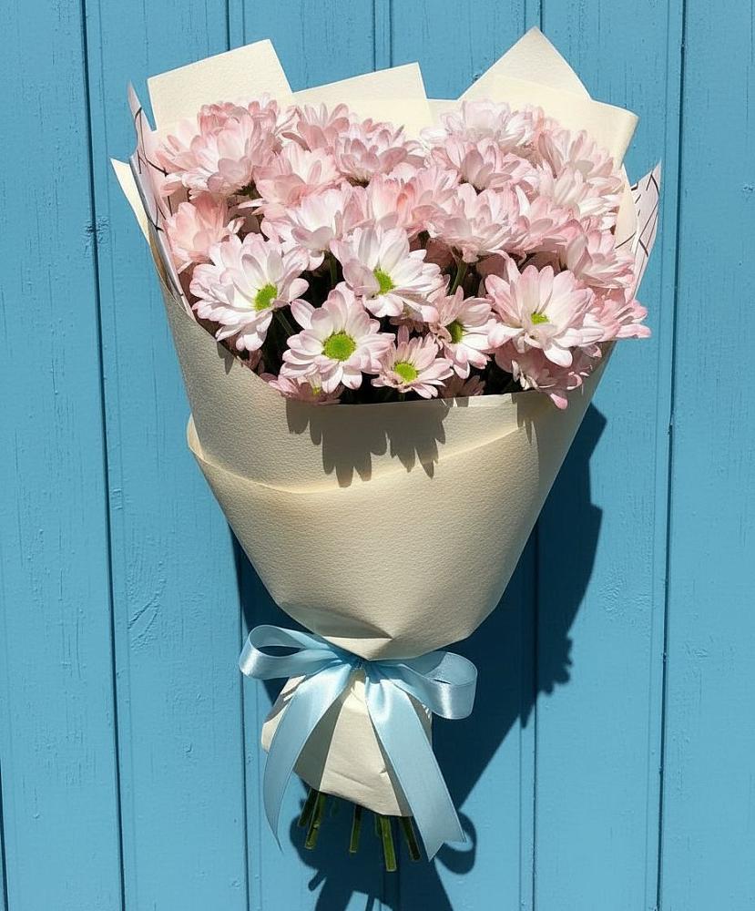 Букет цветов из: Хризантемы в Курджиново