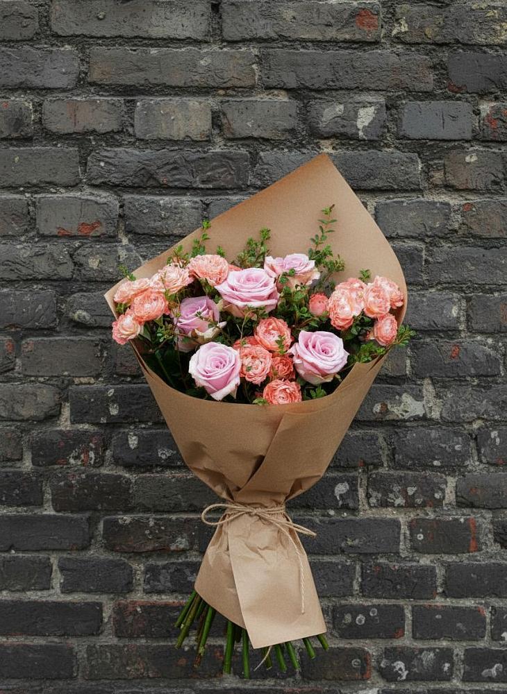 Букет цветов из: Розы в Курджиново