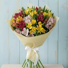 Букет цветов из:  Альстромерии в Курджиново