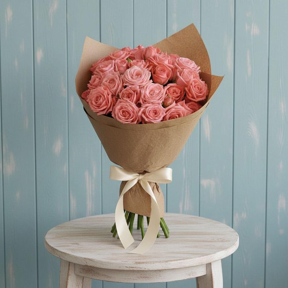 Букет цветов из: Розы в Курджиново