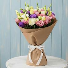 Букет цветов из:  Лизиантусы в Курджиново