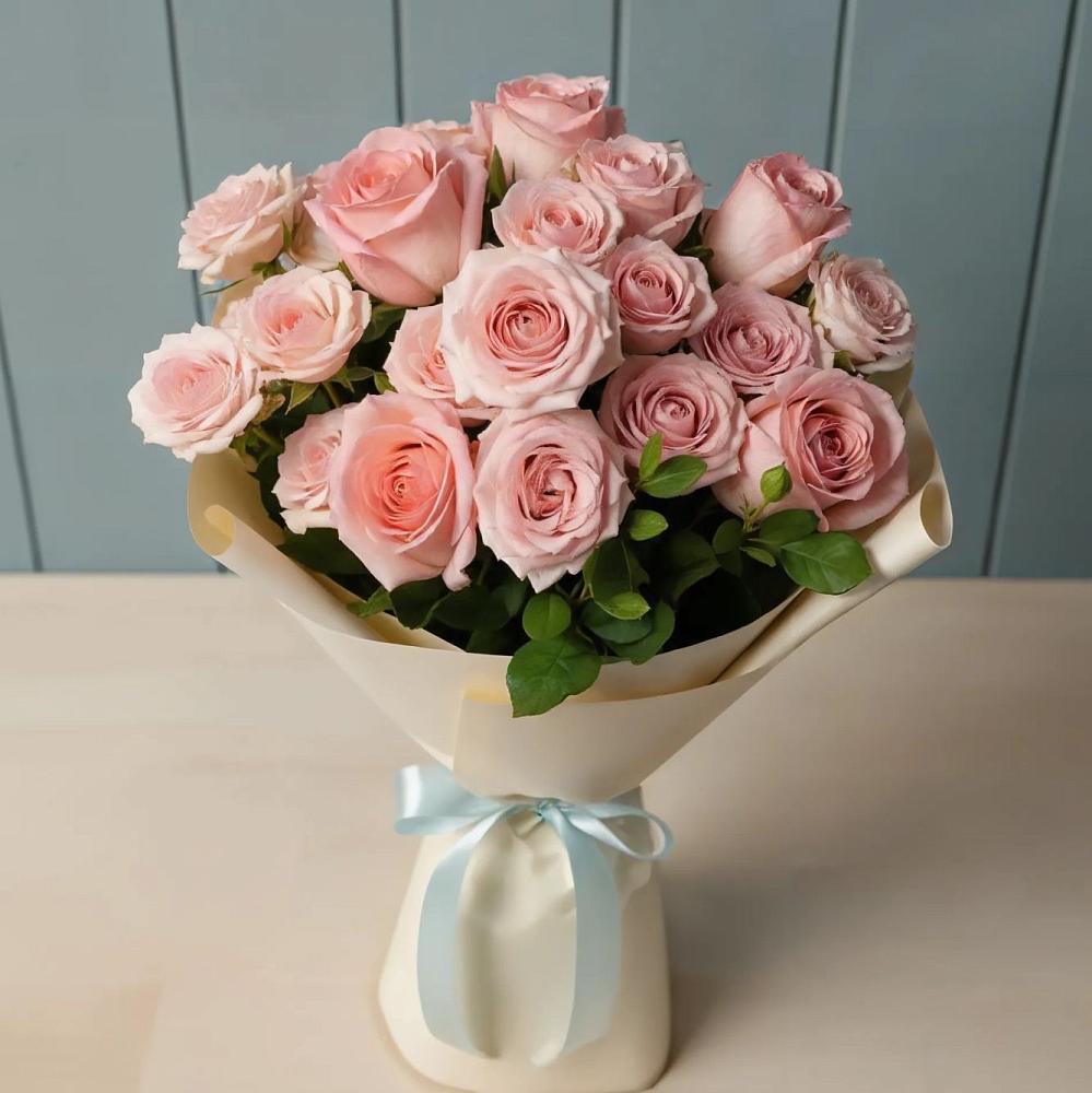 Букет Розовый шарм в Курджиново