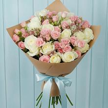 Букет цветов из:  Розы #REPLACE_PRED# Курджиново